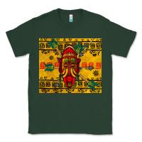 Sports Green african mask tumbler Classic Tee - BundleAndBundleShop