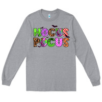Heather Grey hocus pocus Long Sleeve Tee - AdoDesignShop