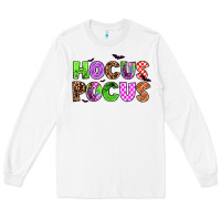 White hocus pocus Long Sleeve Tee - AdoDesignShop