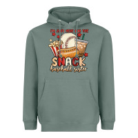 Sage i'm just here for the snack baseball sister Heavyweight Hoodie - MaliasSmallBusiness