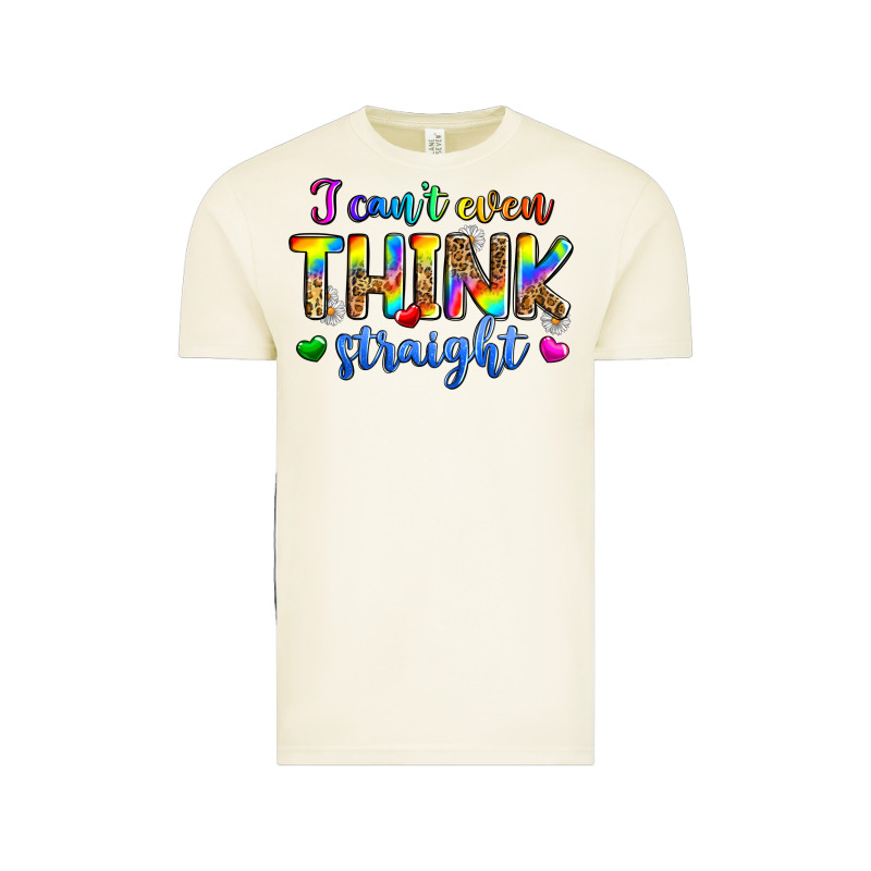 I Can't Even Think Straight Vintage Tee by Zillion Design Studio | Teevron