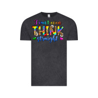 Vintage Black i can't even think straight Vintage Tee - Zillion Design Studio