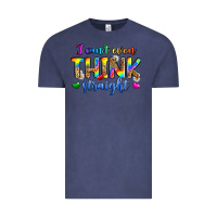 Vintage Denim i can't even think straight Vintage Tee - Zillion Design Studio