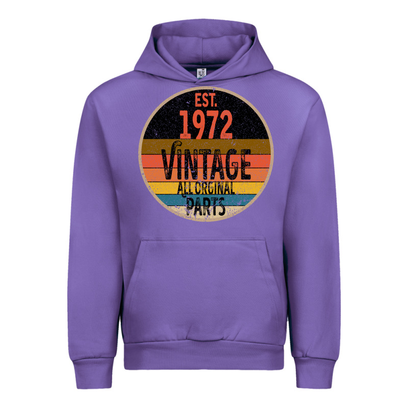 Est. 1972 Made In 1972 All Original Parts All Orginal Parts Urban Hoodie by Bettercallsaul | Teevron