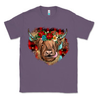 Lavender christmas cow gemstone Classic Tee - JahusDesignShop