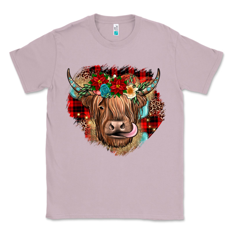 Christmas Cow Gemstone Classic Tee by JahusDesignShop | Teevron