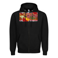 Black mama cita license plate template Zipper Hoodie - Artiststas