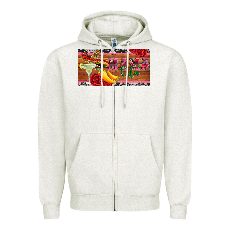 Mama Cita License Plate Template Zipper Hoodie by Artiststas | Teevron