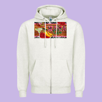 Mama Cita License Plate Template Zipper Hoodie Designed By Artiststas