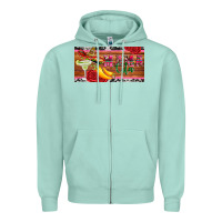 Seafoam mama cita license plate template Zipper Hoodie - Artiststas