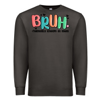 Smoke bruh formerly known as mom Premium Sweatshirt - MaliasSmallBusiness