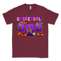 Burgundy basketball Classic Tee - AdoDesignShop