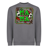 Storm soccer mama with leopard Heavyweight Sweatshirt - Zillion Design Studio