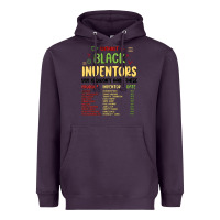 Plum black inventors black history Heavyweight Hoodie - MaliasSmallBusiness