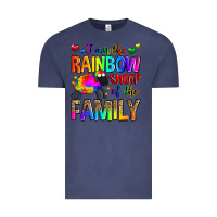 Vintage Denim i am the rainbow sheep of the family Vintage Tee - Zillion Design Studio