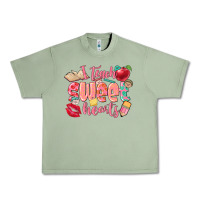 Oil Green i teach sweet hearts valentine's day teacher Urban Heavy Tee - FaDigitalArtStudio