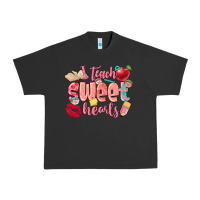 Pigment Black i teach sweet hearts valentine's day teacher Urban Heavy Tee - FaDigitalArtStudio