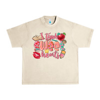 Sandshell i teach sweet hearts valentine's day teacher Urban Heavy Tee - FaDigitalArtStudio