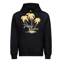 Black Tropical Paradise Urban Hoodie - Bettercallsaul