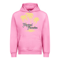 Fuchsia Pink Tropical Paradise Urban Hoodie - Bettercallsaul