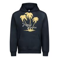 Navy Tropical Paradise Urban Hoodie - Bettercallsaul