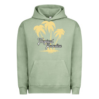Pigment Oil Green Tropical Paradise Urban Hoodie - Bettercallsaul