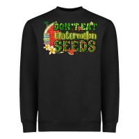 Black dont eat watermelon seeds with summer Heavyweight Sweatshirt - texasbilliewilder