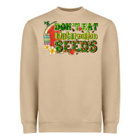 Mushroom dont eat watermelon seeds with summer Heavyweight Sweatshirt - texasbilliewilder