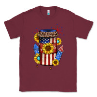 Burgundy 4th of july coffee cup Classic Tee - JahusDesignShop