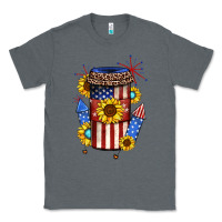 Charcoal Heather 4th of july coffee cup Classic Tee - JahusDesignShop