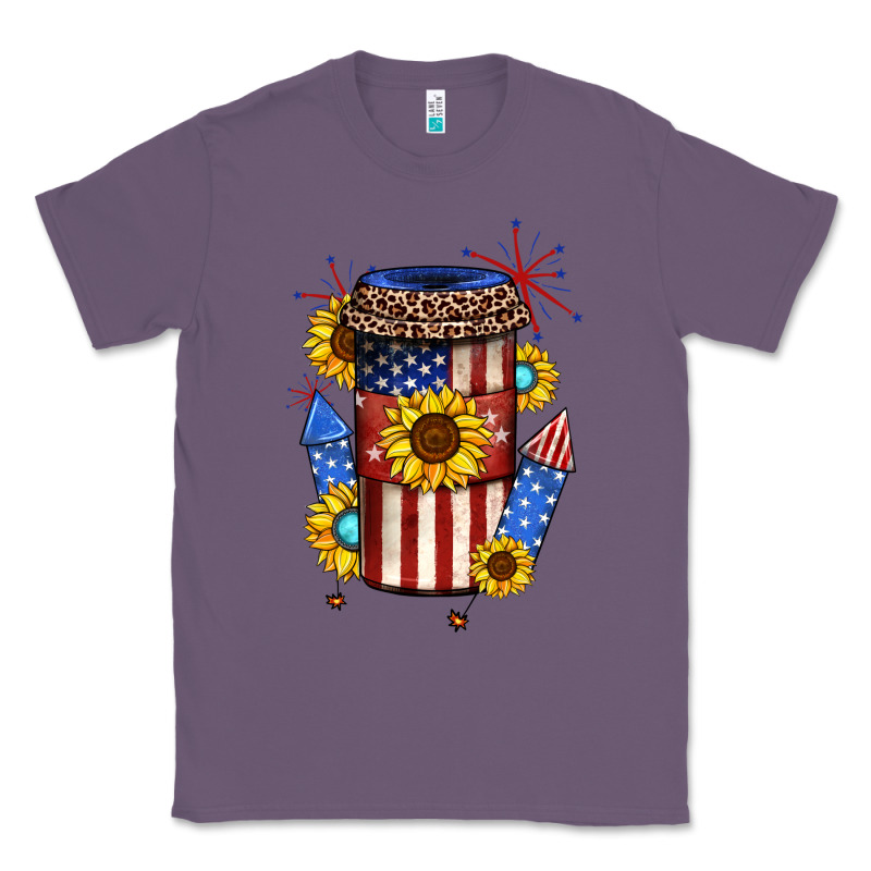 4th Of July Coffee Cup Classic Tee by JahusDesignShop | Teevron