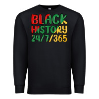 Black black history Premium Sweatshirt - MaliasSmallBusiness