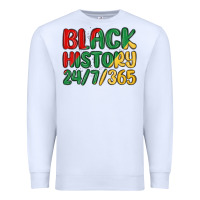 White black history Premium Sweatshirt - MaliasSmallBusiness