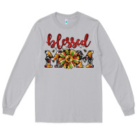 Moon Dust Christmas blessed mom Long Sleeve Tee - JahusDesignShop