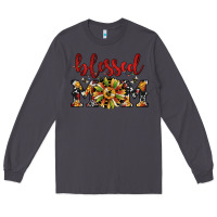 Smoke Christmas blessed mom Long Sleeve Tee - JahusDesignShop