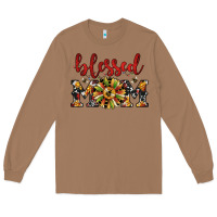 Toasted Coconut Christmas blessed mom Long Sleeve Tee - JahusDesignShop