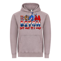 Vintage Zinc boom bitch get out the way Vintage Hoodie - texasbilliewilder