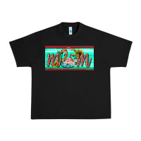 Black flamingo mom license plate Urban Heavy Tee - BarkalooDesign