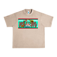 French Oak flamingo mom license plate Urban Heavy Tee - BarkalooDesign