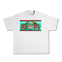 Lunar Rock flamingo mom license plate Urban Heavy Tee - BarkalooDesign