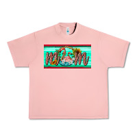 Salmon flamingo mom license plate Urban Heavy Tee - BarkalooDesign