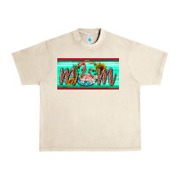 Sandshell flamingo mom license plate Urban Heavy Tee - BarkalooDesign