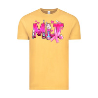 Vintage Mustard Medical Laboratory Technician Breast Cancer Vintage Tee - texasbilliewilder