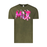 Vintage Olive Medical Laboratory Technician Breast Cancer Vintage Tee - texasbilliewilder
