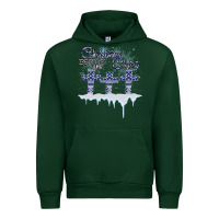 Forest Green Christmas Christ Begins With Urban Hoodie - Bettercallsaul