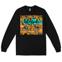 Black blessed mom Long Sleeve Tee - JahusDesignShop