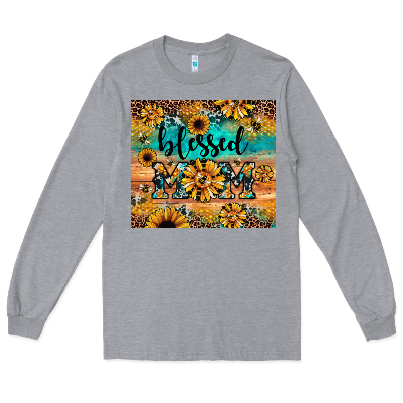 Blessed Mom Long Sleeve Tee by JahusDesignShop | Teevron