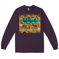 Plum blessed mom Long Sleeve Tee - JahusDesignShop