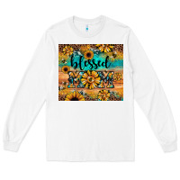 White blessed mom Long Sleeve Tee - JahusDesignShop