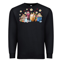 Black easter coffee cups Premium Sweatshirt - MaliasSmallBusiness